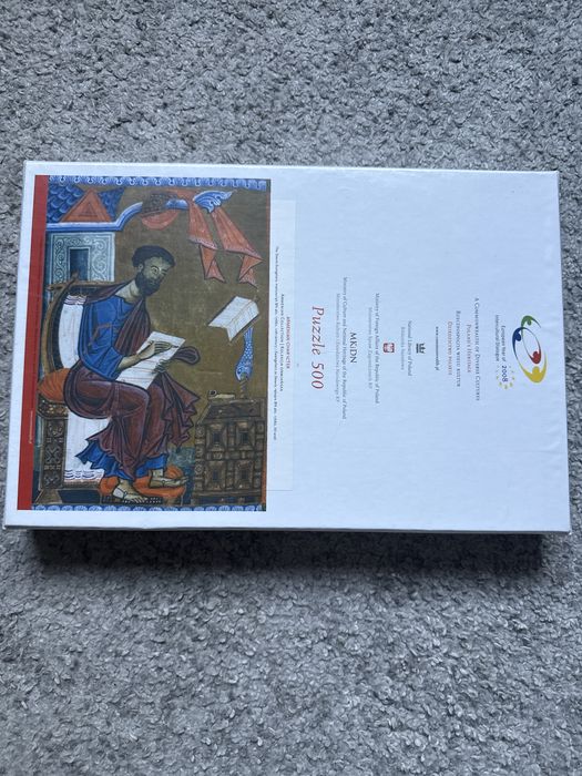 Puzzle 500 unikat Biblioteka Narodowa - Ewangeliarz ze Skewry