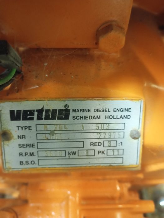 Venda motor Vetus para veleiro