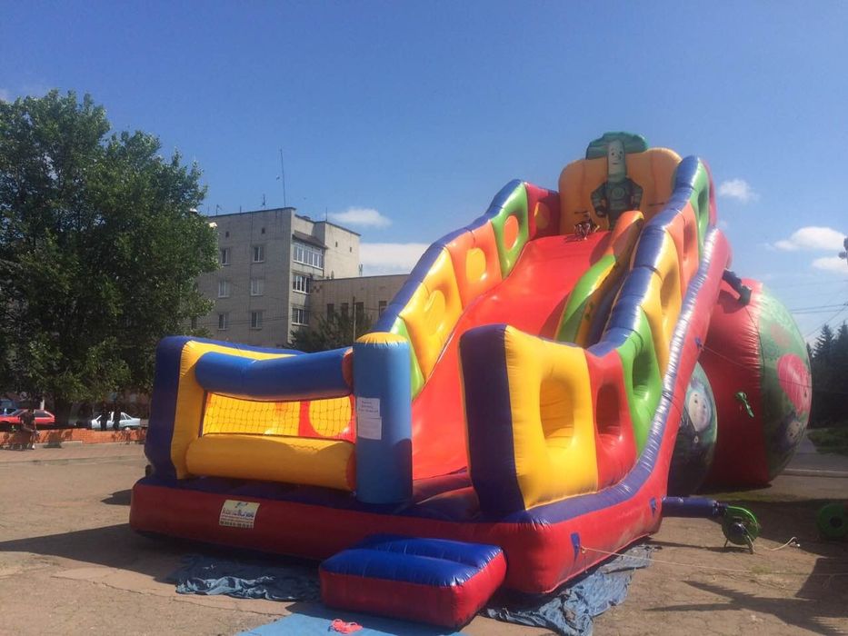 Надувная гірка Фіксики