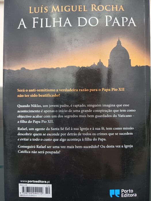 Livro A Filha do Papa