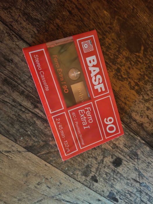 Kaseta kasety Magnetofonowa BASF Ferro Extra I 90 Nowe  7 sztuk