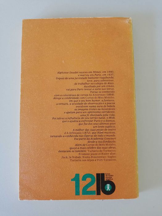 Cartas do Meu Moinho - Alphonse Daudet, edição de 1971