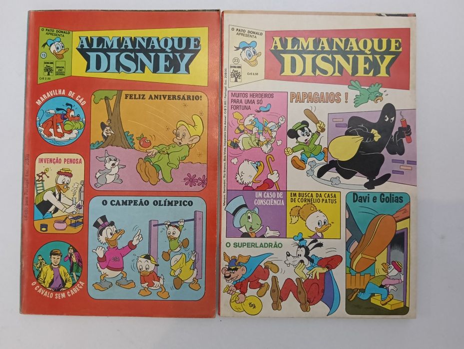 36 Almanaques Disney desde 1972