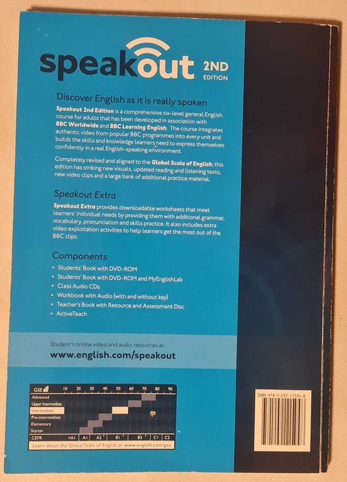 Livro de Inglês «Speakout 2nd Edition Intermediate»