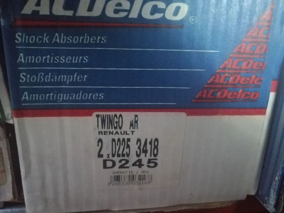 Par de amortecedores de trás Renault Twingo (NOVOS)