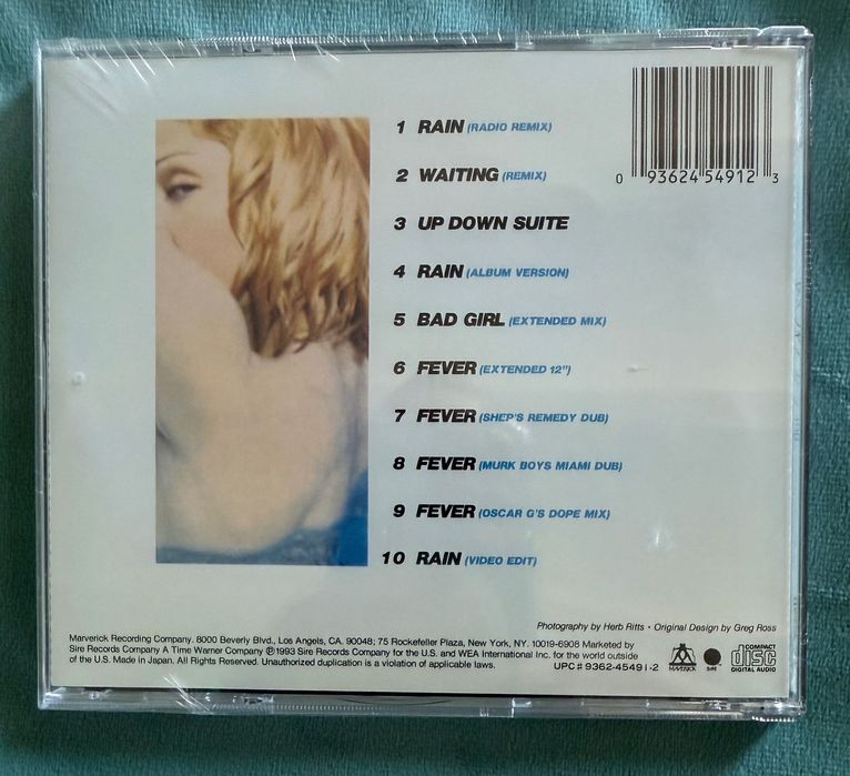 Madonna varios itens SELADOS