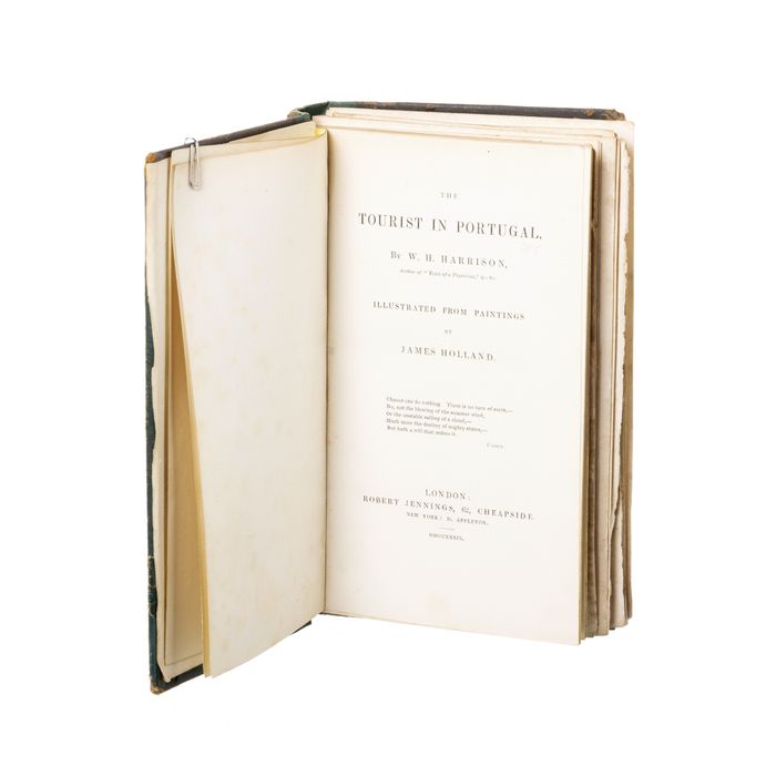 Livros - Harrison; W.H. - The tourist in Portugal