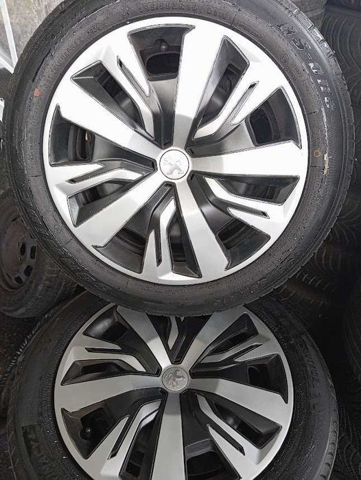 jantes 16 4x108 peugeot ferro com pneus