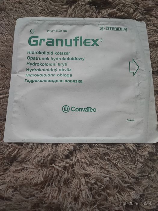 Nowy Plaster  hydrokoloidowy Granuflex
