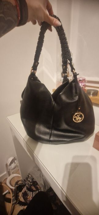 Torebka damska czarna Polo Club Beverly Hills