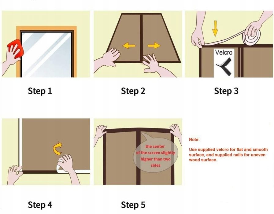 Magnetyczna Moskitiera Na Drzwi 100 X 210 Cm