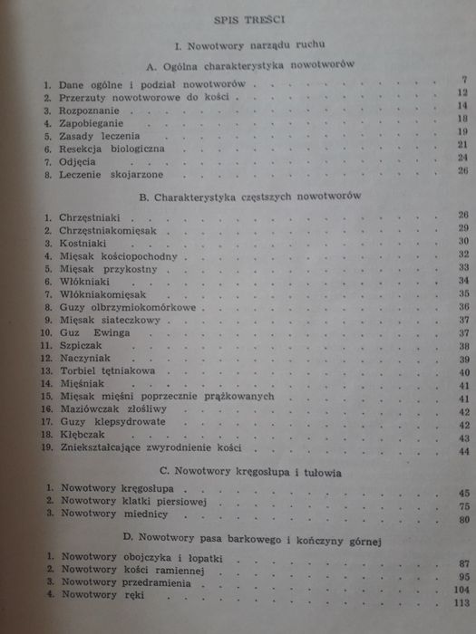 Chirurgia ortopedyczna stare książki medyczne 1966