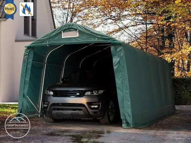 3,3x6m Namiot garażowy schowek ogrodowy ze statyką PVC