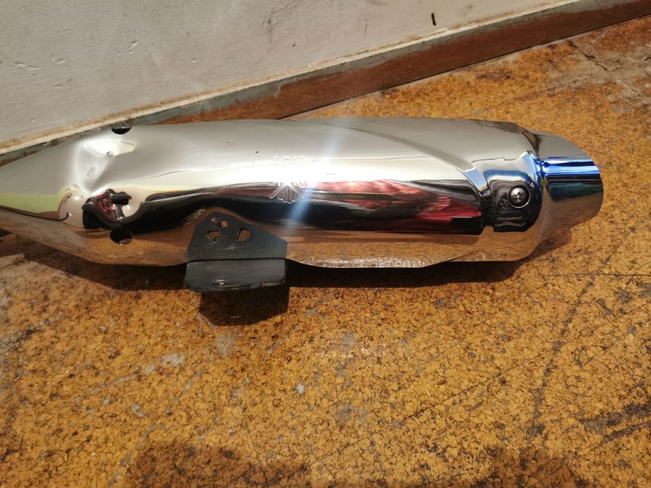 Linha escape Sym Wolf 125cc