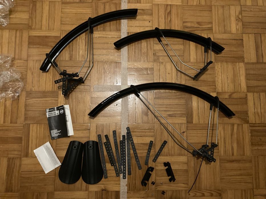 Suporte malas ZEFAL Raid (universal) + pára-lamas SKS Raceblade XL