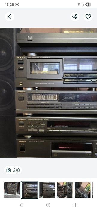 Sprzedam wieżę  technics  z kolumnami