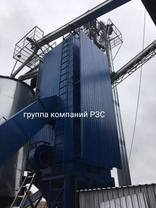 Зерносушарки шахтні від Виробника вакуумні з рекуперацією тепла