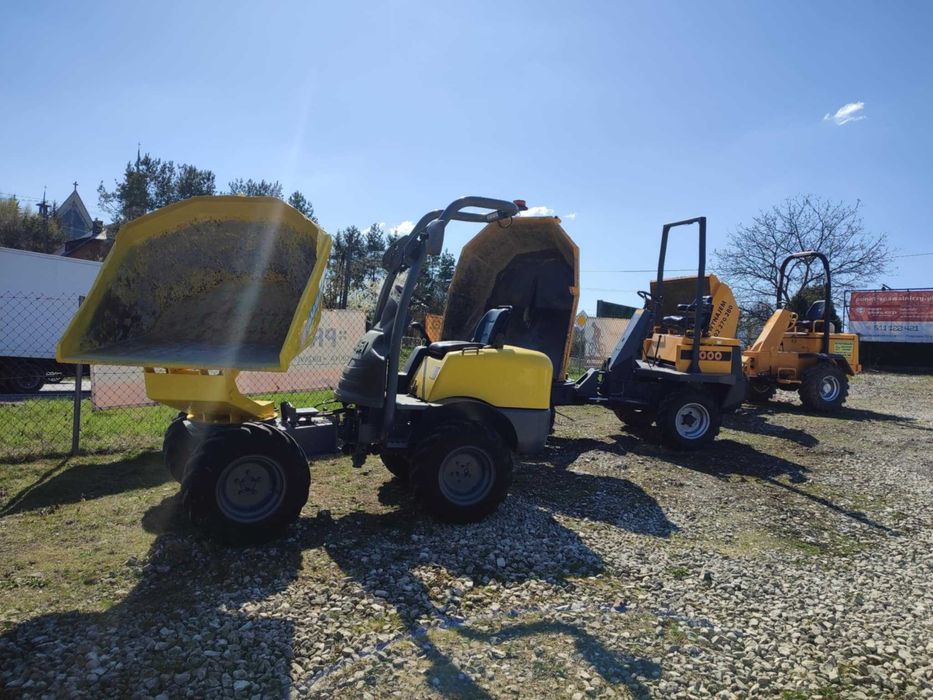 Wynajem: wozidło budowlane 0,4 t 1,5 t 2 t 3 t 4x4 Możliwy transport