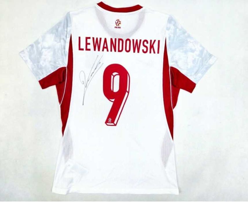 Koszulka Robert Lewandowski z autografem