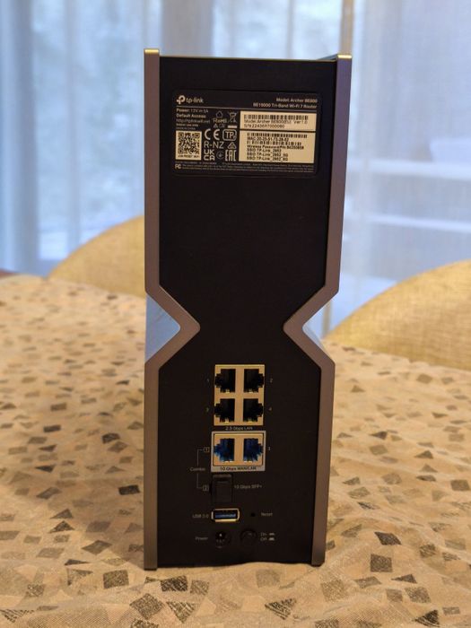 TP-Link Archer BE19000 Wi-Fi 7 Router 2 portas 10g + 4 portas 2.4gb,