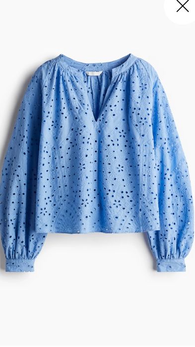 Блуза прошва H&M