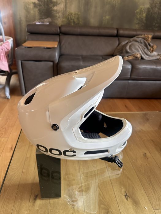 Kask POC roz S biały używany jeden sezon