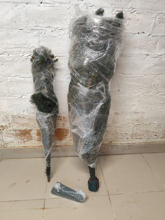 Ялинка штучна новорічна зелена, висота 1.85