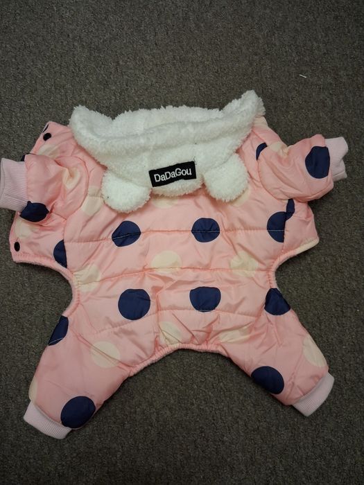 Зимовий комбінезон для маленької собаки