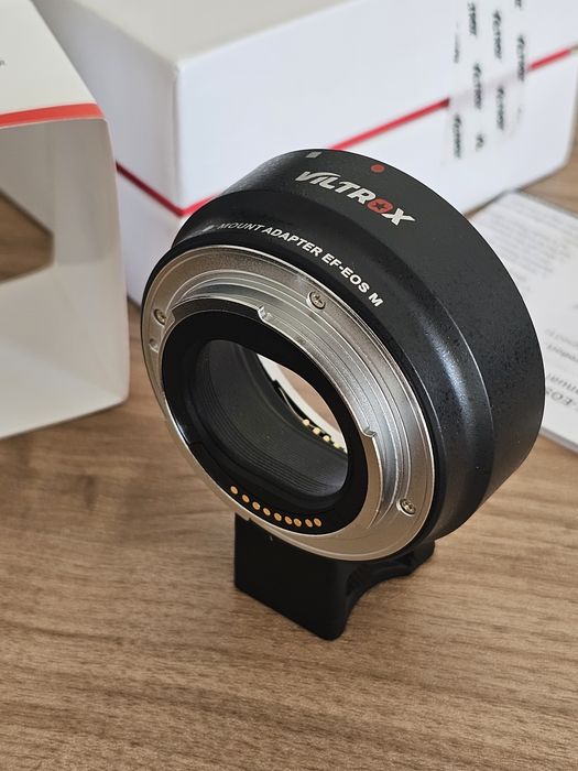 Adaptador Viltrox EF-EOS M Autofocus (Novo - nunca usado)