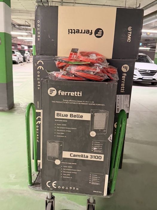 КАТАЛІТИЧНИЙ  Газовий обігрівач  Camilla 3100 ОРИГІНАЛ італія