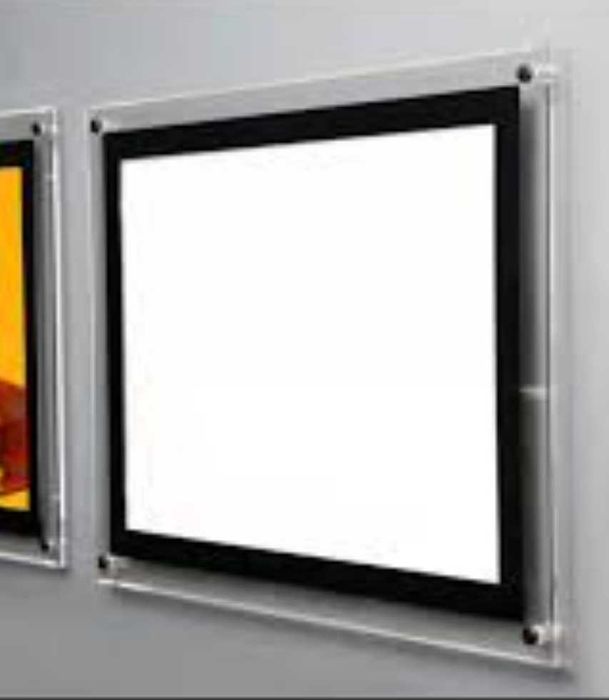 luminoso LED em acrílico para imobiliária