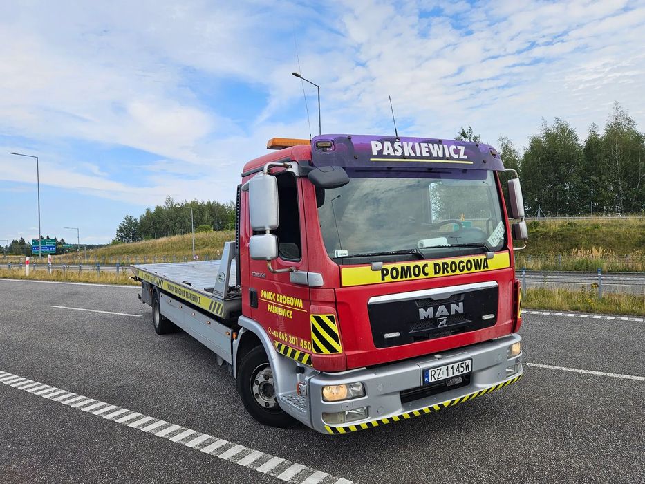 MAN TGL 10.220 4X2BL  Pomoc Drogowa MAN TGL idealny pod BUSY