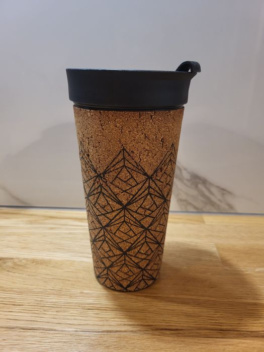 Ernesto duży kubek obity korkiem