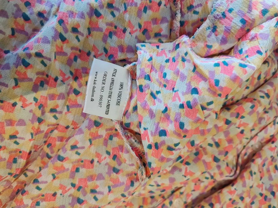 Piękna wygodna sukienka midi Ofelia rozmiar ok 46/48 wiskoza