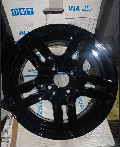 Диски легкосплавные (Титаны) Ланос/Авео R14 ZW-2788 BLK. Наложкой