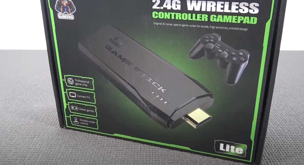 Сега ігрова приставка на двох 64Gb 8-16 біт 3888ігор HDMI stick game