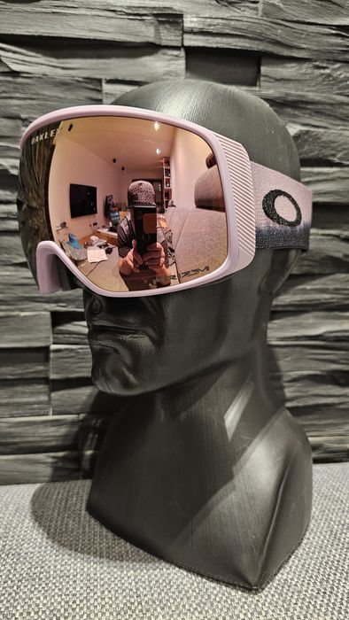 Gogle Oakley CUSTOM Flight Tracker L Toadstool Dip PRIZM Rose Gold S3