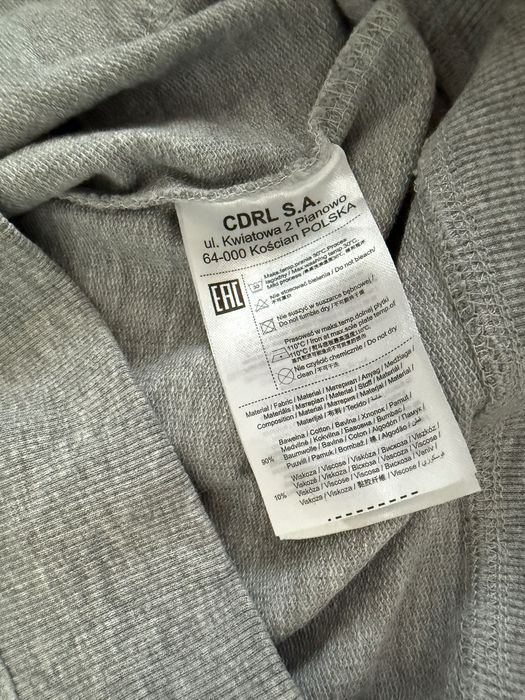 bluza szara chłopiec 164 Coccodrillo