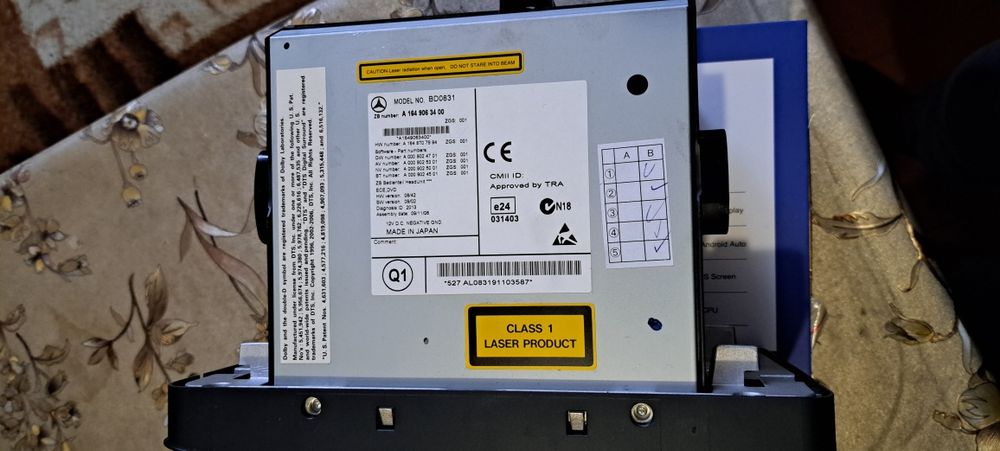 ОРИГІНАЛЬНА Магнітола COMAND W164 Mercedes-Benz ML/GL