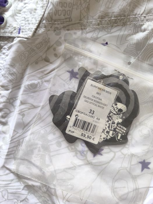 Calções de praia / banho Rip Curl - Novos!