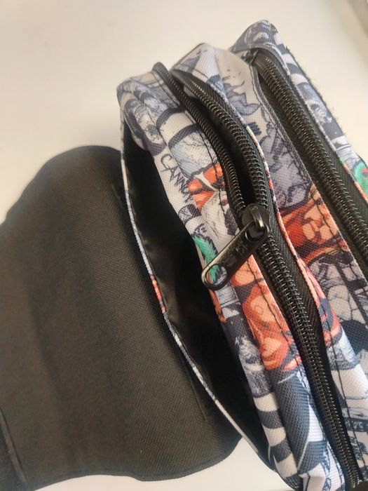 ONE PIECE anime klasyczny piórnik dwukomorowy  saszetka duży