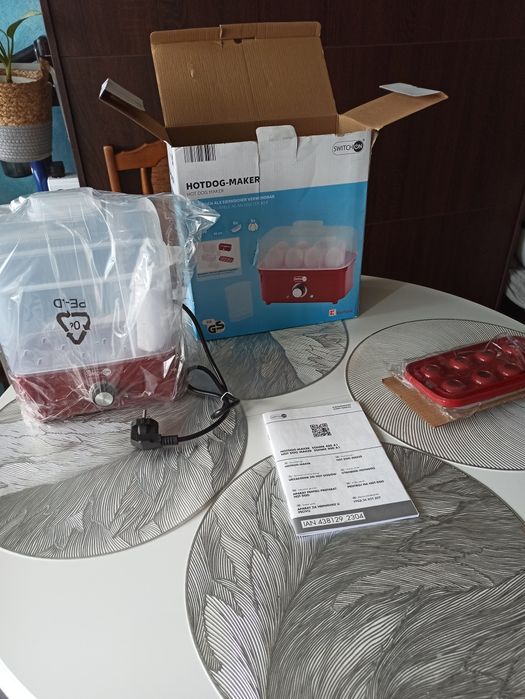 Urządzenie do hotdogów, jajowar 2w1 nowe