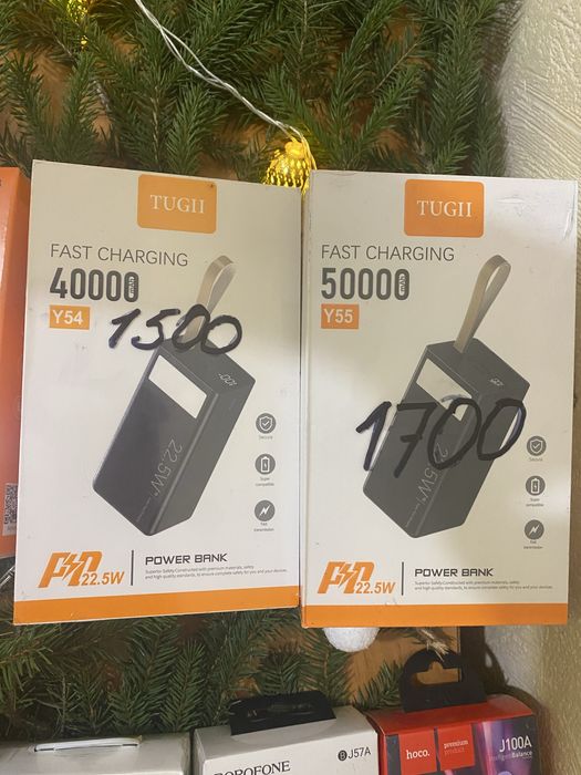 Повербанк Power bank Borofone/Hoco/XO/Tugii .Якісні по адекватній ціні