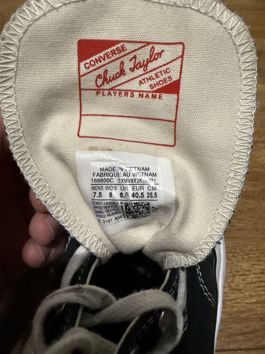 Кеди Converse Run Star Hike Black 166800C, оригінал