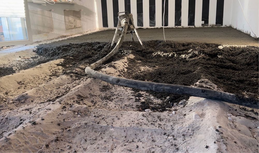 Posadzki Mixokret Przemysłowe STYROBETON Miksokret Wylewki Beton Płyty