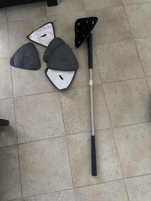 Mopa de limpeza com recargas