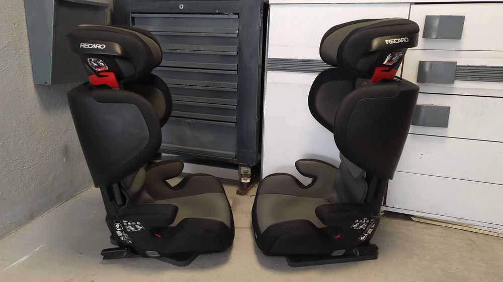 Cena za DWA foteliki RECARO Mako 16-36kg Isofix