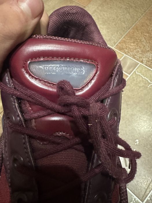 Кроссовки Adidas Ozweego 3 Raf Simons Burgundy