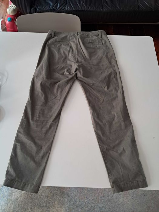 Calças Dockers Verde Slim Ankle Tamanho US 27