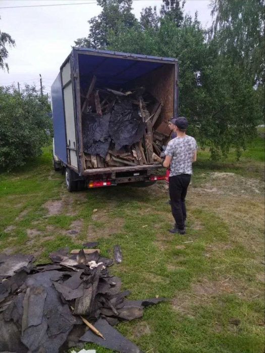 Вывоз хлама мебели вещей, Вывоз мусора в Харькове, Вывоз мусора газель